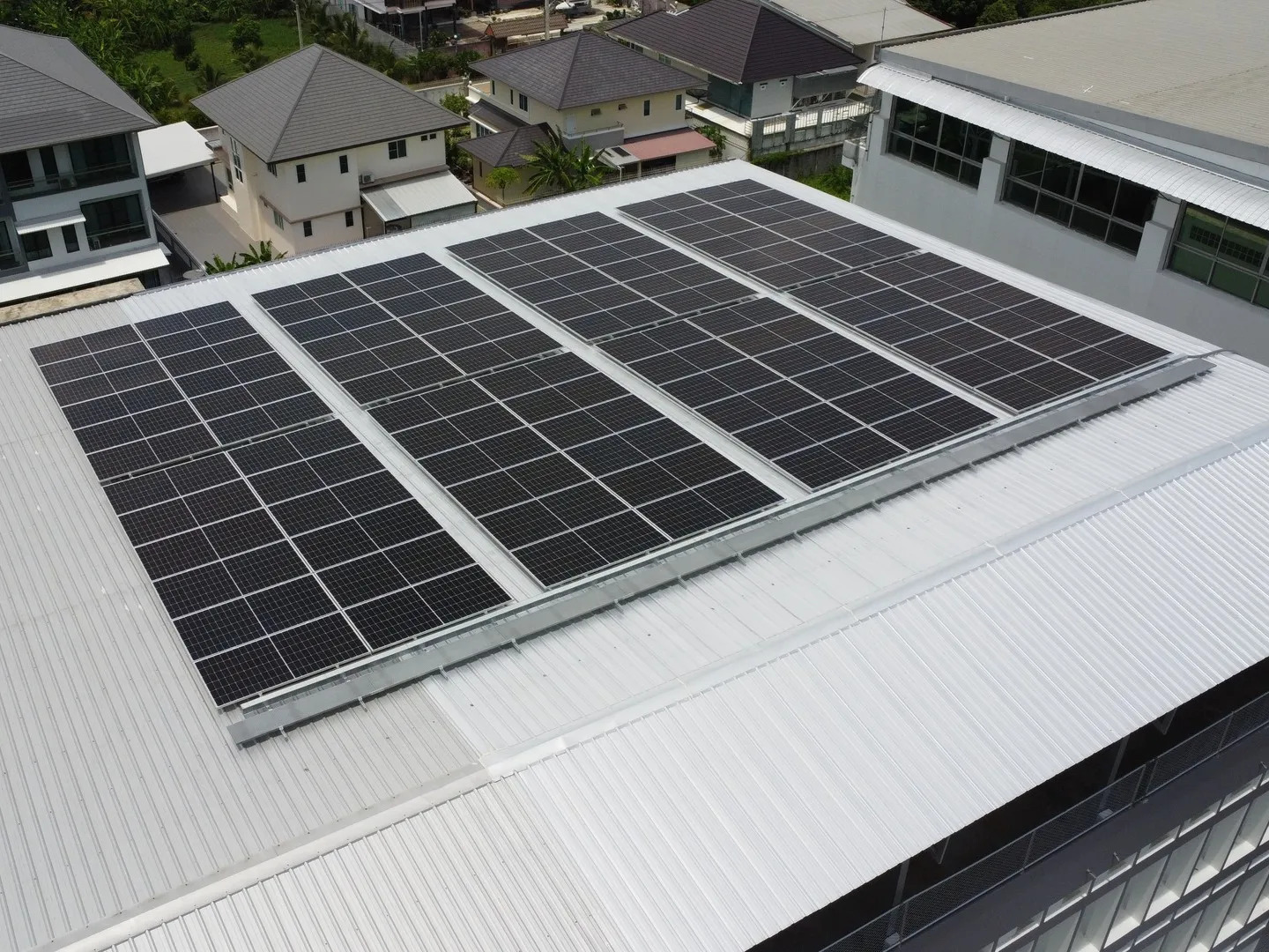 ผลงานติดตั้ง Solar Rooftop บริษัท P.S.M. Bearing จังหวัดกรุงเทพฯ